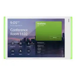 Crestron Room Scheduling Touch Screen - Pour Microsoft Teams - gestionnaire de salle - sa... (TSS-770-Z-W-S-LB KIT)_1